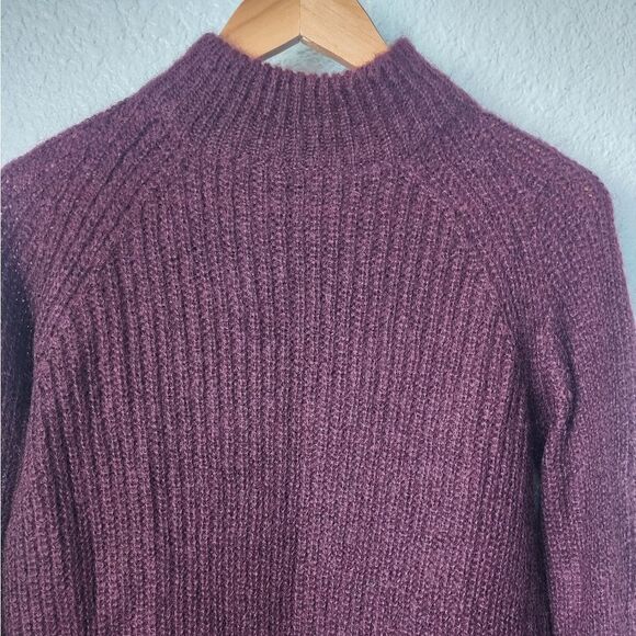 COS Mock sweater oversized mohair wool blend minimalist new without tags - Picture 3 of 10